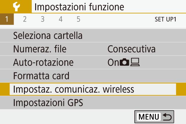 4 Tornare al menu delle impostazioni della funzione. Dopo aver controllato, tornare al menu delle impostazioni della funzione: pulsante [OK] pulsante.