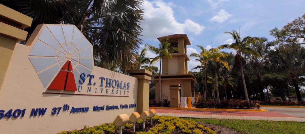 STRUTTURA La St Thomas University e una prestigiosa universita privata e