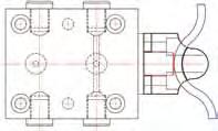 Completo di quattro viti di fissaggio M6 x 70 e O-ring per tenuta ermetica della flangia.