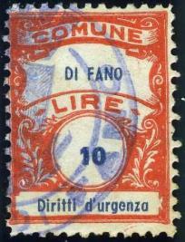 Urgenza 1948/< Carta bianca, liscia.