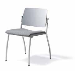 - painted frame (black) - polypropylene seat with