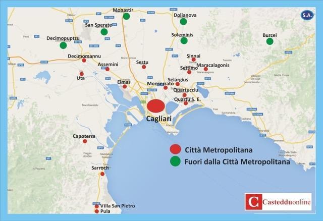 Assemini Cagliari Capoterra Decimomannu Elmas Maracalagonis Monserrato Pula Quartu Sant Elena Quartucciu