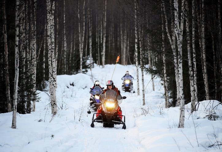 Lungo il percorso riuscirete a godervi il panorama e il brivido di guidare gli husky. SNOWMOBILE ARCHIPELAGO l arcipelago glaciale nella loro vita quotidiana.