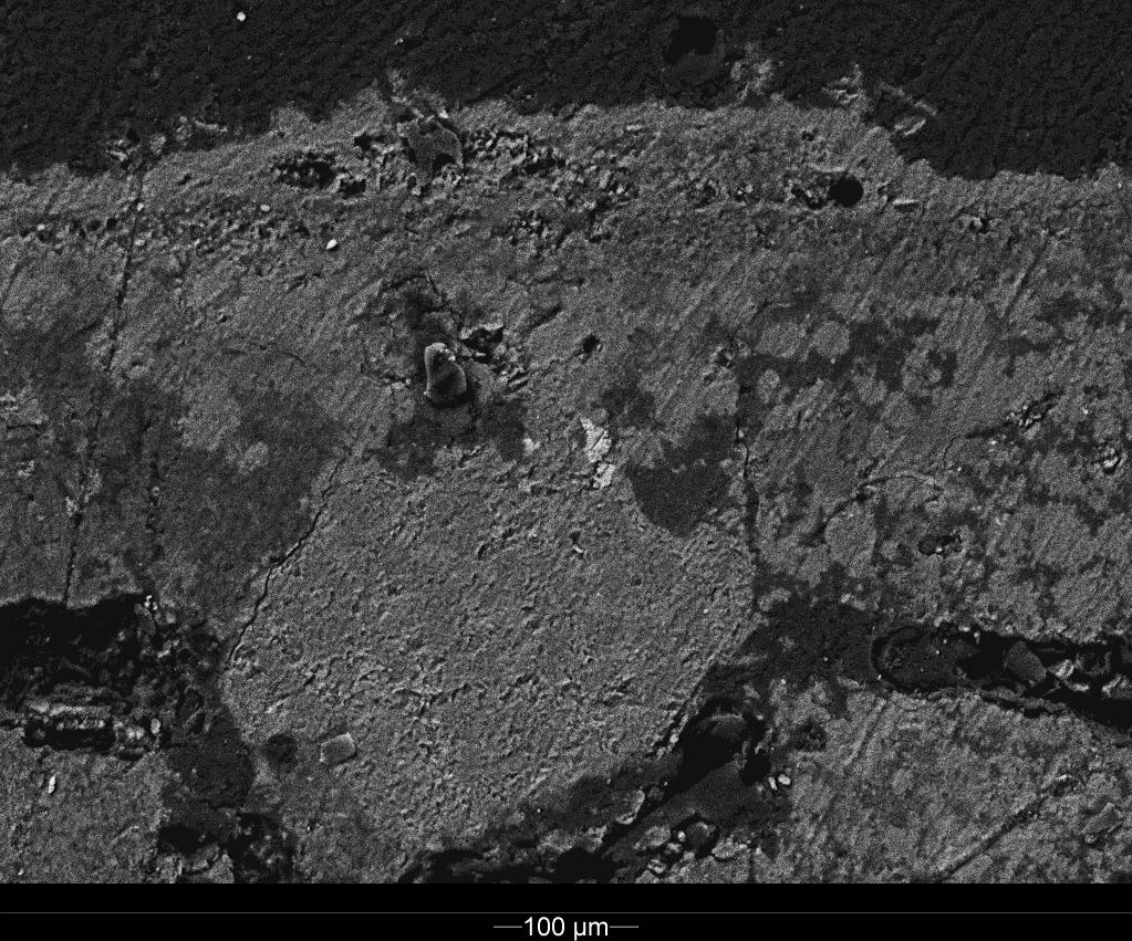 Fig. 11c Immagine SEM-BSE della