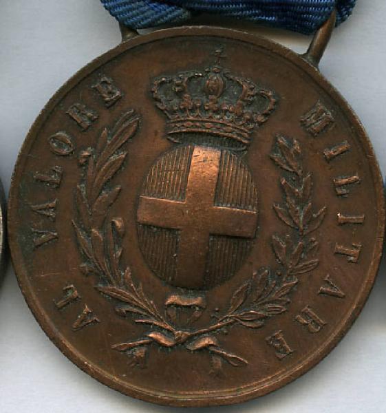 Medaglia di bronzo al valor militare (Medagliere di Ildebrando Flores) produzione Link risorsa: http://www.