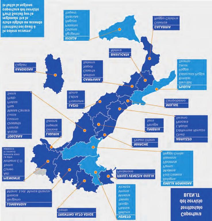 I numeri di blen.it 67 scuole con sportello dedicato attivo 19 Regioni coperte dal servizio 56 accordi Politici firmati a livello regionale o provinciale 16 Convenzioni siglate con province/regioni 2.