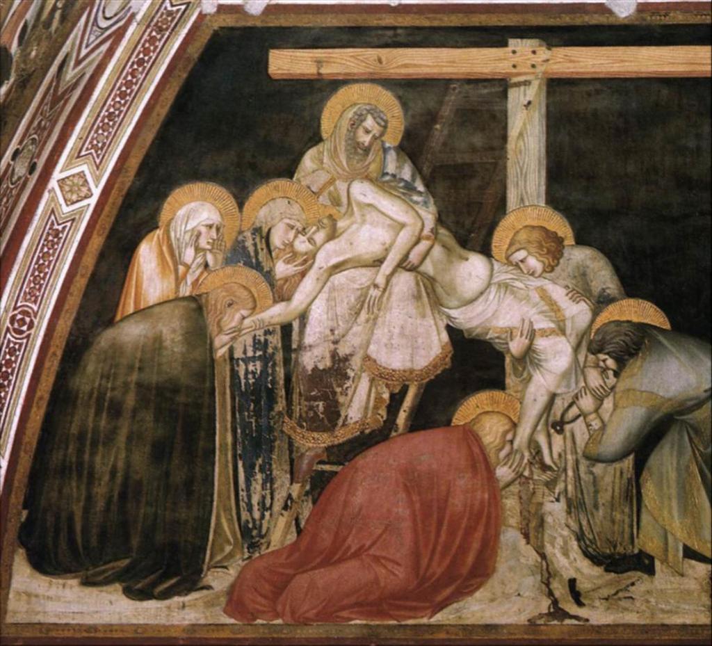 ASSISI, Basilica inferiore di San Francesco PIETRO LORENZETTI, 1310-1319 Sotto il nome generico di Compianto si è soliti