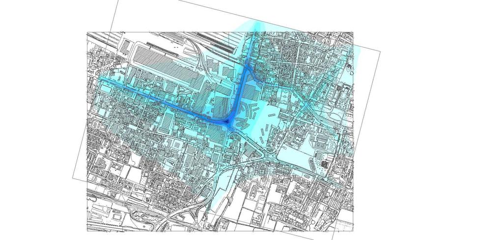 Si riporta di seguito la mappa ed i risultati delle analisi differenziale tra gli scenari presi in considerazione (scenario 7 6).