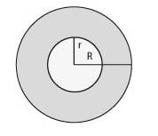 lunghezza dell arco Corona circolare: A= πr 360 α