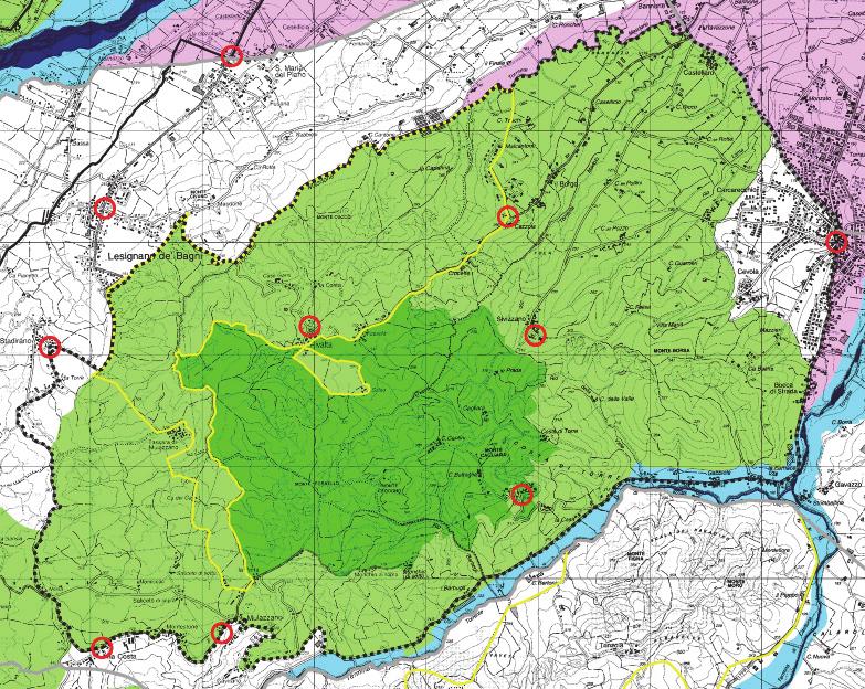 II. BENE E CONTESTO PAESAGGISTICO INTERAZIONE CON PIANIFICAZIONE E TUTELE PIANO TERRITORIALE PAESAGGISTICO REGIONALE PIANO TERRITORIALE di COORDINAMENTO LE SISTEMI E ZONE STRUTTURANTI LA FORMA DEL