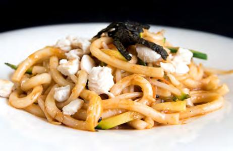 Yaki udon con verdure