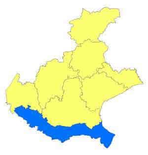 ZONA ALLERTA VeneD: PO FISSERO TARTARO - - CANALBIANCO BASSO ADIGE Elaborazioni effettuate utilizzando dati pluviometrici puntuali, telerilevati da circa 18 stazioni, nel periodo 1994-218