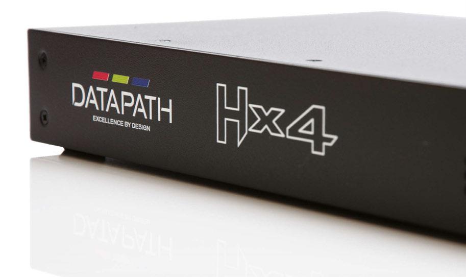 Il Datapath Fx4-SDI, con quattro output SDI e la