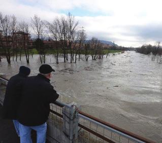 PANNELLO INFORMATIVO ALLERTA FIUME Sistema in grado di