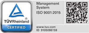RGV also got the UNI EN ISO 9001: 2015 that is the basis to build and certify the company quality management system.