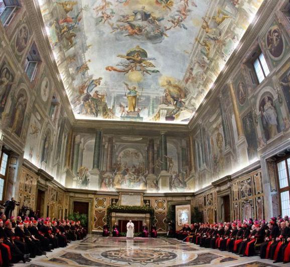 CENA DI GALA La Cena di Gala si svolgerà nella stupenda cornice della Sala Clementina, all interno dei Musei Vaticani.