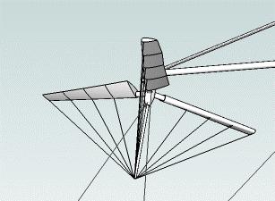 alleggerire i rotori Nel progetto dell si fa ricorso all uso di tiranti per alleggerire le strutture aerodinamiche.