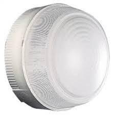 PLAFONIERE COMPATTE TONDA GW80651 PIUL0009N TONDA ES 180 60W E27 IP44 RAL7035 LAMPADINA +TEC 9W 4000K GW80652