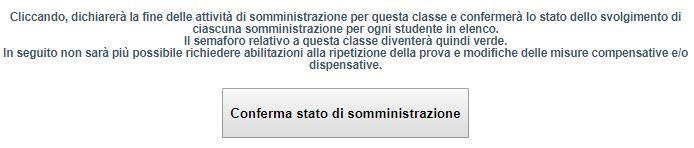 verde se lo studente ha svolto almeno una volta la prova per quella materia; grigio per gli studenti dispensati o che hanno svolto la prova in formato braille.