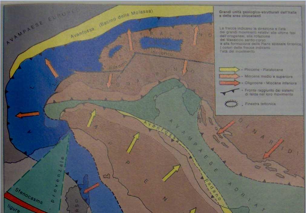 Storia geologica d Italia La struttura geologica dell Italia è il risultato di avvenimenti tettonici avvenuti negli ultimi 230 Ma.