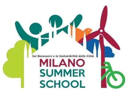 PROGRAMMA MILANO SUMMER SCHOOL 2019 Sul benessere e sostenibilità delle città Sabato 31 agosto 2019 14.30 18.30 Sala Alessi, Palazzo Marino INTRODUZIONE AL TEMA 14.30 15.