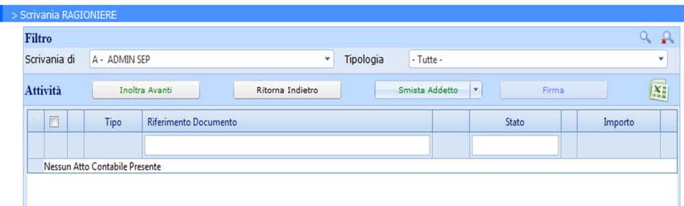 5); in questo modo, può essere autorizzato un delegato a lavorare i documenti presenti sulla scrivania del dirigente assente.