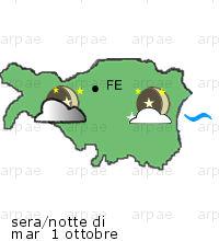 bollettino meteo per la provincia di Ferrara weather forecast for the Ferrara province costa coast Temp MAX 26 C 25 C Vento Wind 19km/h 29km/h costa coast Temp.