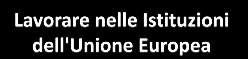 GLI INCONTRI DI GLOBE GIORNATA DI ORIENTAMENTO ALLE CARRIERE INTERNAZIONALI