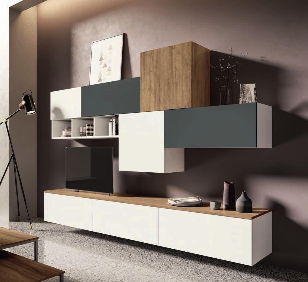 Composizione 20 living - L. 270cm H.