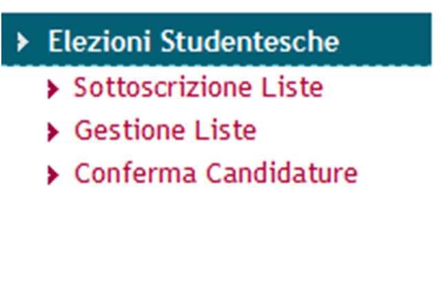 MANUALE PER LA GESTIONE DELLE LISTE, DELLE CANDIDATURE E DELLE SOTTOSCRIZIONI Le presenti istruzioni hanno lo scopo di fornire una guida nello svolgimento delle operazioni relative alla presentazione