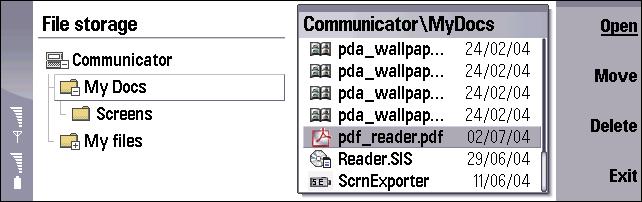 Se il file PDF contiene colori o caratteri non supportati, verrà visualizzato un messaggio.