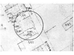 266 Descrizione PALAZZINA DI TRE PIANI FUORI TERRA CON SCALA ESTERNA Datazione ANTE1890 Edificio incluso fra gli