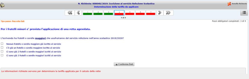 I campi contrassegnati con * sono obbligatori.