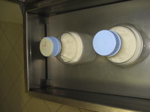 batteri antagonisti (patogeni o deterioranti). In questo caso, raffreddare il latte termizzato dopo 10 minuti per evitare danni alla microflora positiva.