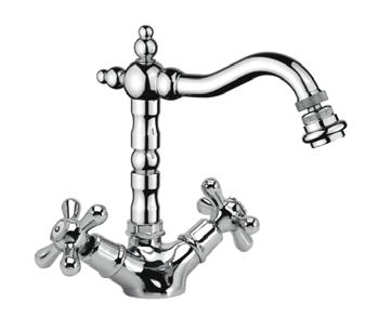 20 Wall sink mixer, inferior spout cm.