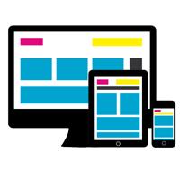 Responsive Web Design Un nuovo approccio alla progettazione con layout reflowing dei contenuti, che consente ai siti di adattarsi al dispositivo (desktop, tablet o smartphone) nel quale verranno