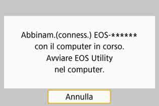 Come password, immettere quella verificata al passo 4. Procedura sulla fotocamera-2 6 Selezionare [OK].