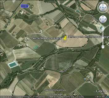 BACINO Localizzazione cartografica Foto aerea Mappa Informazioni per raggiungere la stazione