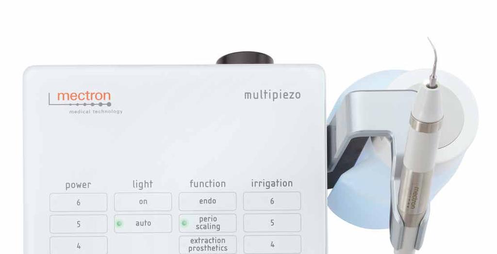 MULTIPIEZO touch DIMENTICA IL DOLORE CON L INNOVATIVA FUNZIONE SOFT MODE multipiezo per uno scaling ultradelicato, grazie alla funzione SOFT MODE trattamento efficace e minimamente invasivo