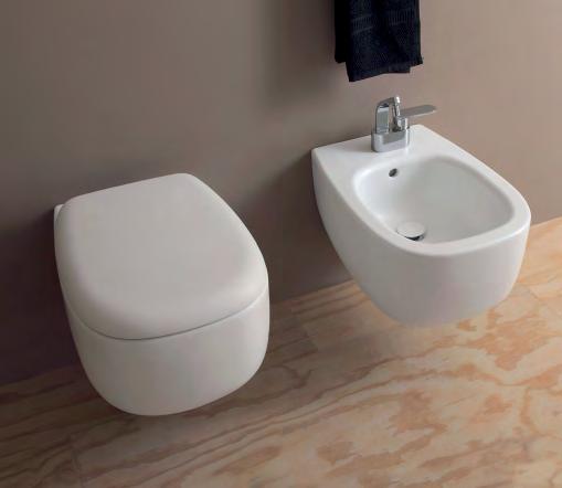 SANITARI 13 BONOLA Flaminia Vaso sospeso Bidet sospeso Asse rallentato 306,00 281,00 120,00 I COLORATI Vaso sospeso Bidet sospeso Asse rallentato