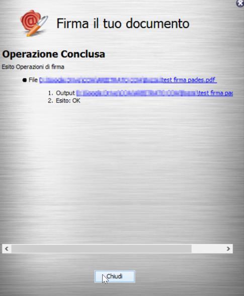 4) L ultima finestra controlla la validità del risultato 5).