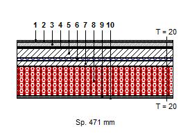 Scheda: SL1 CARATTERISTICHE TERMICHE E IGROMETRICHE DEI COMPONENTI OPACHI Codice Struttura: Descrizione Struttura: S2 S2 - SOLAIO INTERPIANO N.