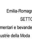 CONGIUNTURA INDUSTRIALE IN EMILIA-ROMAGNA per settori e classe dimensionale.