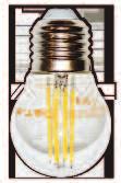 3-2016 Lampadina a LED Mini Sfera 6 W 470 lumen 97535 Caldo 1,99 1,55 97536 Naturale 1,99 1,55 97537