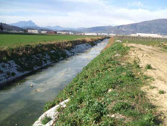 Capacità di deflusso del Torrente Tasso portata massima transitabile nel