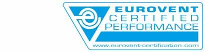 Certificazioni EUROVENT CRSL-ECM Unità a 3+1 ranghi - impianto a 4 tubi Le prestazioni sono riferite alle seguenti condizioni di funzionamento: Raffreddamento (funzionamento estivo) Temperatura aria: