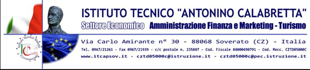 Prot. n. 4051/A14 Soverato, 12/10/ Anno scolastico /2018 Agli alunni ed ai genitori dell Istituto Tecnico Economico A. Calabretta Soverato PON FSE 2014-2020 Avviso pubblico prot.