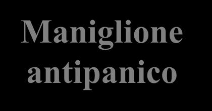 Maniglione antipanico