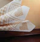 Ecological napkins made with