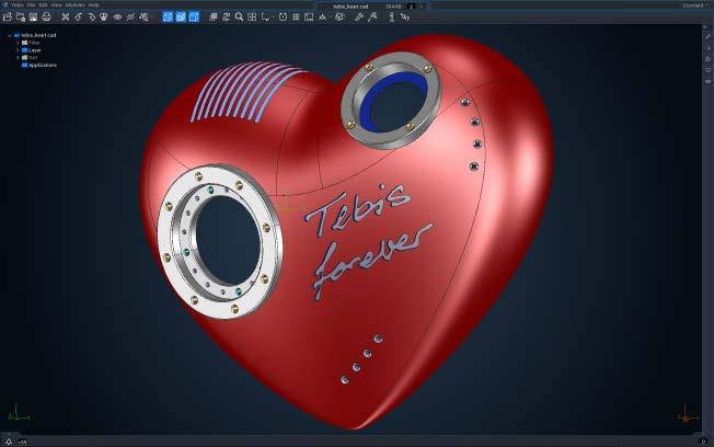 Fig. 7: Tebis ha ampliato il suo sistema CAD-CAM e a partire dalla versione 4.